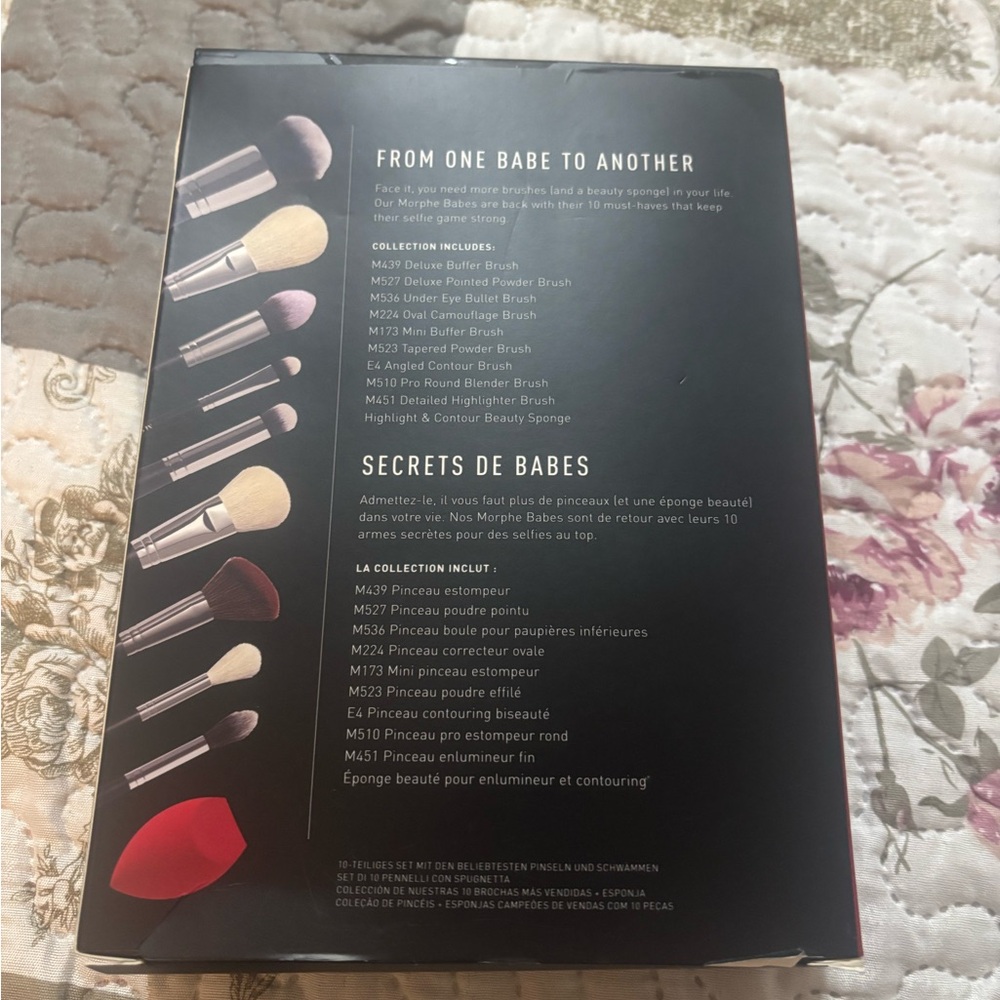 Morphe Face Babe Faves Brush Set - Sleek Black - Picture 2 of 3